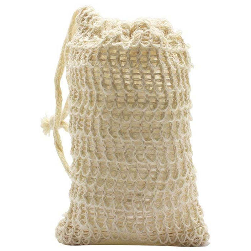 Eco-Friendly Sisal Soap Saver Bags (30 Pack) by HitMyNeed