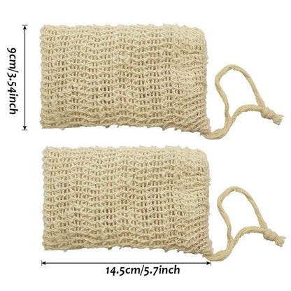 Eco-Friendly Sisal Soap Saver Bags (30 Pack) by HitMyNeed