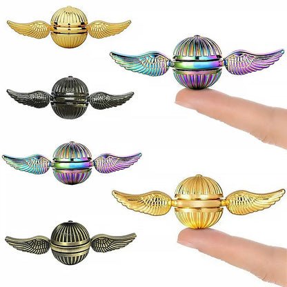 EDC Alloy Fidget Spinner with Rotating Metal Ball by HitMyNeed