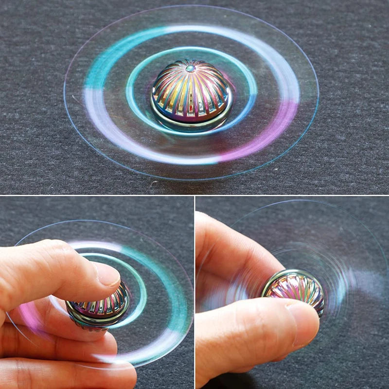 EDC Alloy Fidget Spinner with Rotating Metal Ball by HitMyNeed