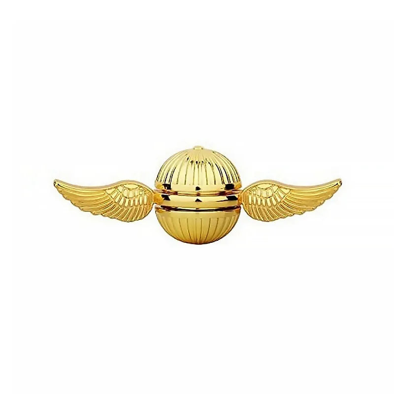 EDC Alloy Fidget Spinner with Rotating Metal Ball golden by HitMyNeed