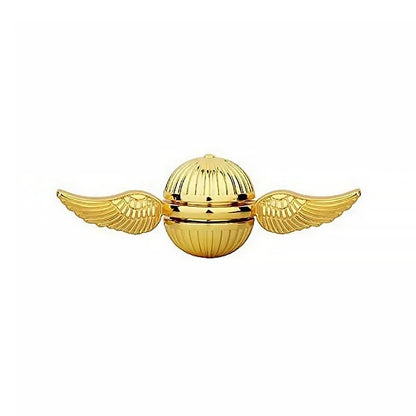 EDC Alloy Fidget Spinner with Rotating Metal Ball golden by HitMyNeed