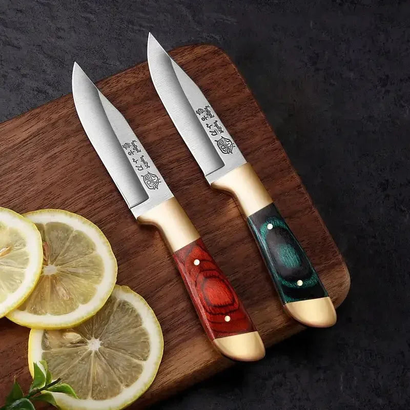 EDC Pocket Knife for Fruit, Boning, BBQ & Outdoor Use by HitMyNeed