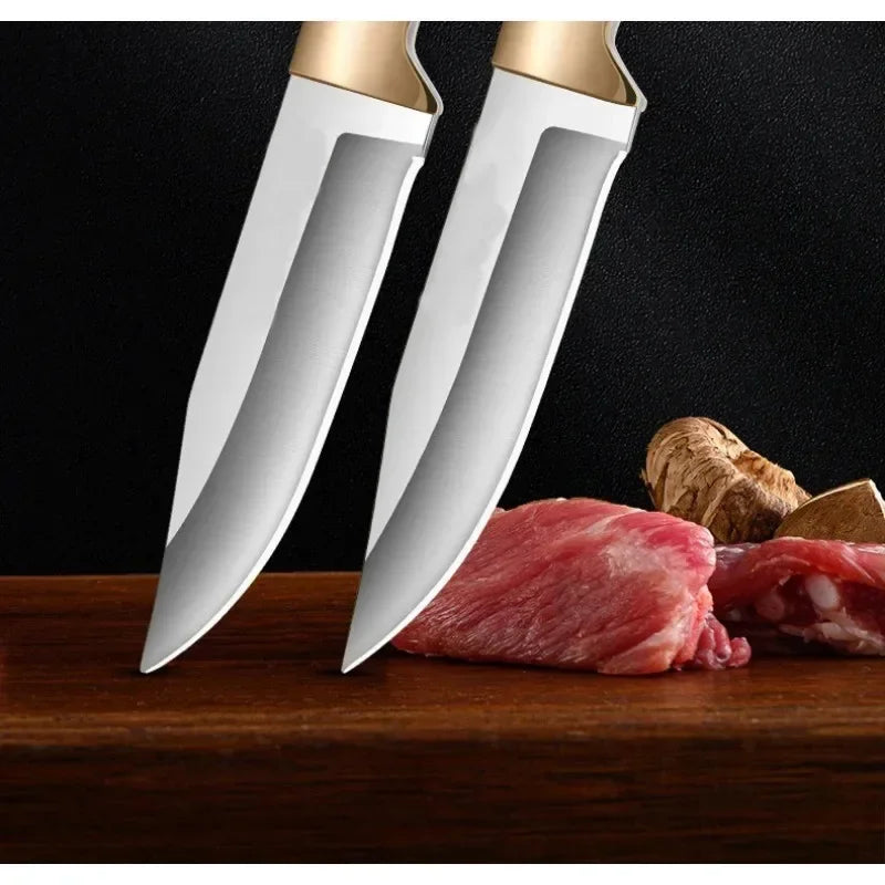 EDC Pocket Knife for Fruit, Boning, BBQ & Outdoor Use by HitMyNeed