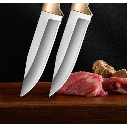 EDC Pocket Knife for Fruit, Boning, BBQ & Outdoor Use by HitMyNeed