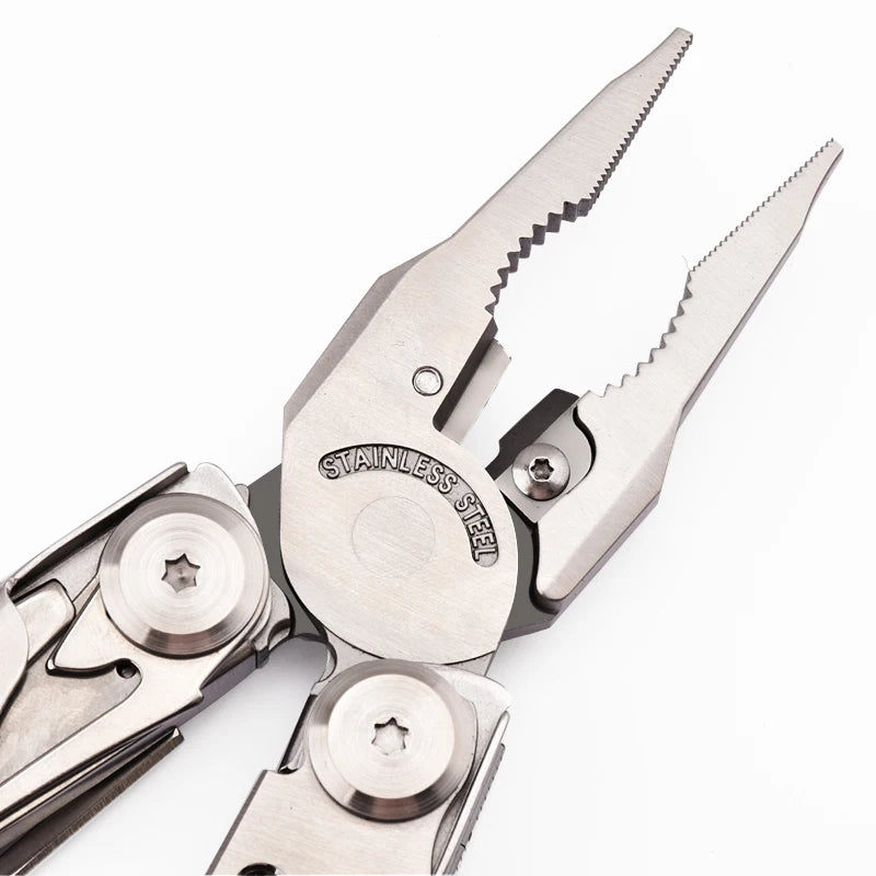 EDC Replaceable-Blade Multitool with Bits & Pouch by HitMyNeed