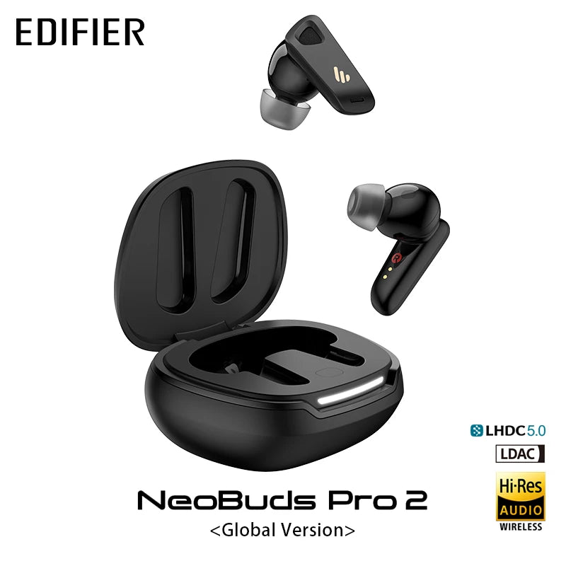 Edifier NeoBuds Pro 2 ANC TWS Earphones LDAC LHDC black by HitMyNeed