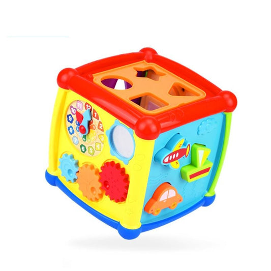 Educational Baby Activity Cube with Music & Shapes by HitMyNeed