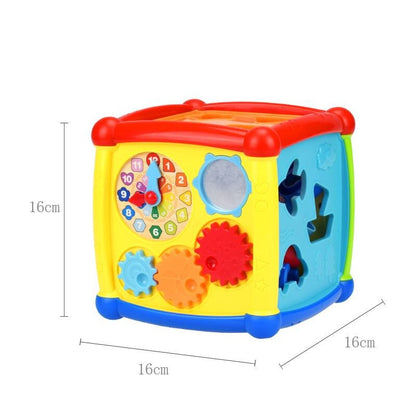 Educational Baby Activity Cube with Music & Shapes by HitMyNeed