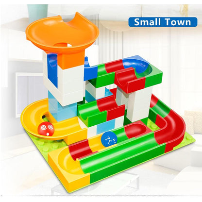 Educational Marble Run Construction Toy Set by HitMyNeed