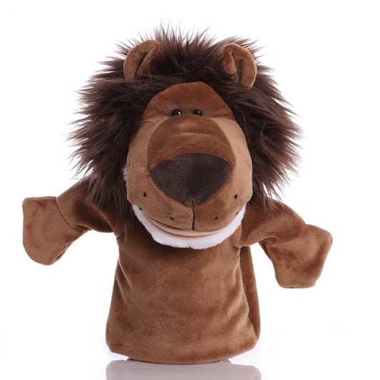 Educational Plush Lion Hand Puppet for Kids by HitMyNeed