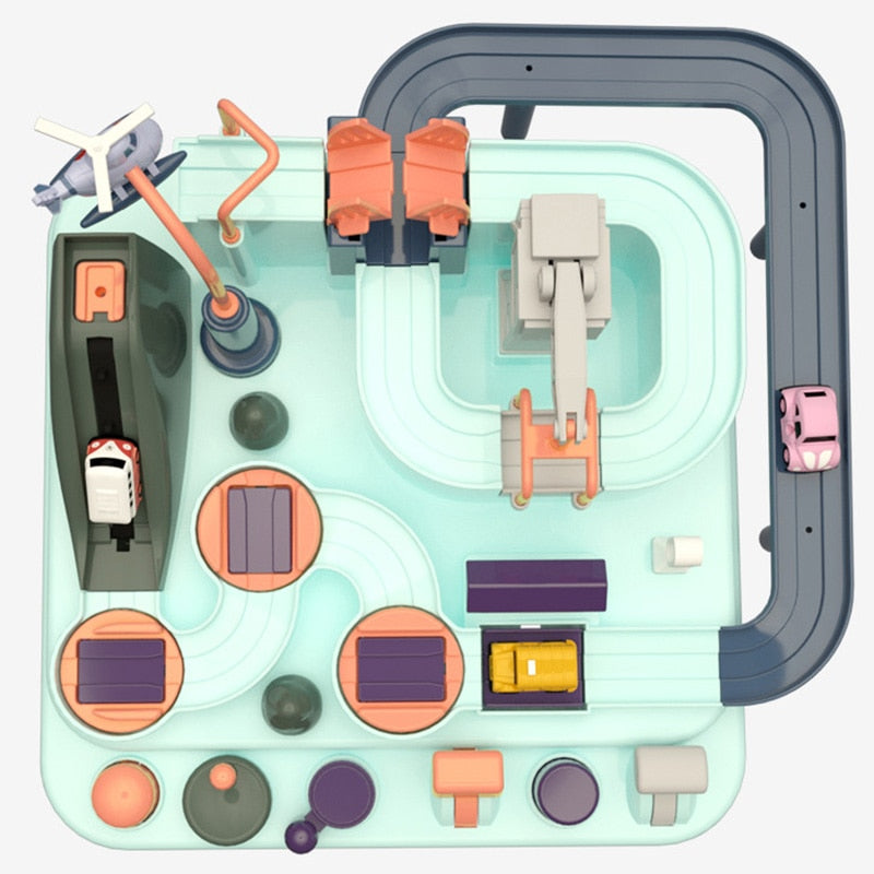 Educational Toy Car Rail Set for Kids by HitMyNeed