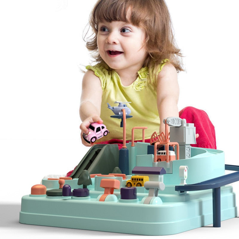 Educational Toy Car Rail Set for Kids by HitMyNeed