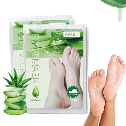 Efero Exfoliating Foot Mask Sheets (2 Pairs) by HitMyNeed