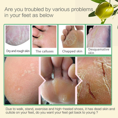 Efero Exfoliating Foot Mask Sheets (2 Pairs) by HitMyNeed