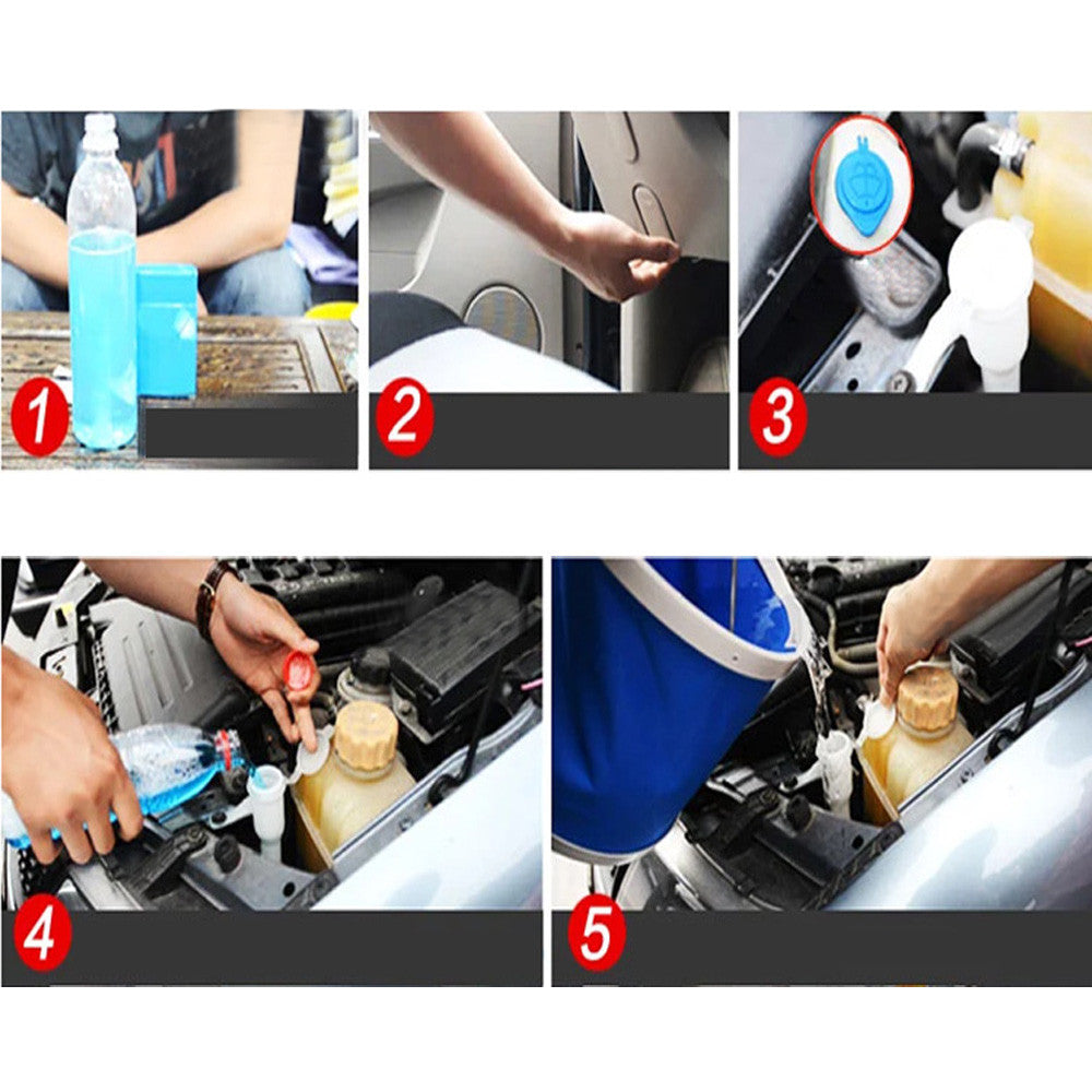 Effervescent Windshield Washer Tablets (Set of 5) by HitMyNeed