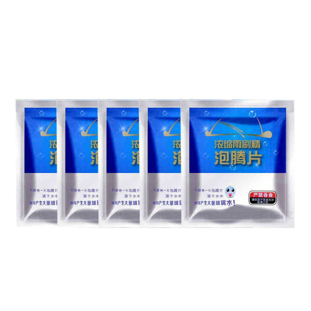 Effervescent Windshield Washer Tablets (Set of 5) by HitMyNeed