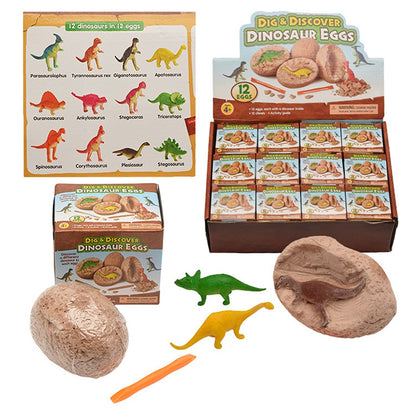 Egg Dinosaur Excavation Toy Learning Kit by HitMyNeed
