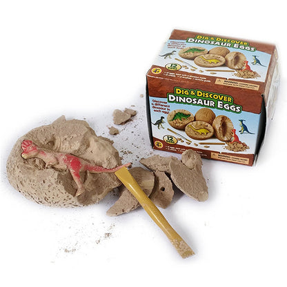 Egg Dinosaur Excavation Toy Learning Kit by HitMyNeed