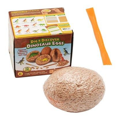 Egg Dinosaur Excavation Toy Learning Kit by HitMyNeed