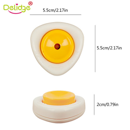Egg Piercer Plastic Pricker Tool with Safety Lock by HitMyNeed