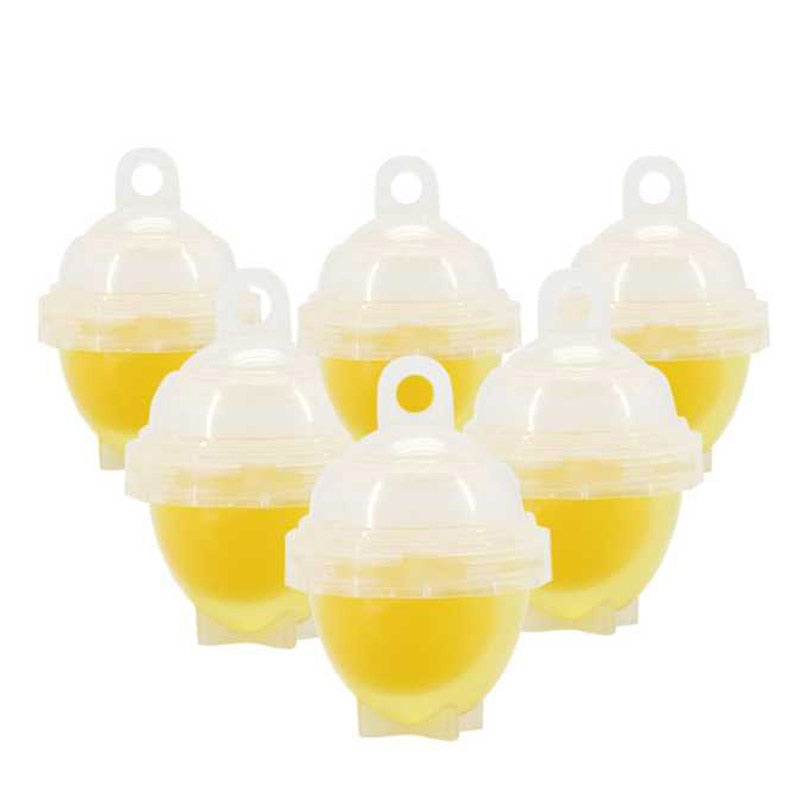 Egg Poacher Cups 7-Piece Set with Yolk Separator by HitMyNeed