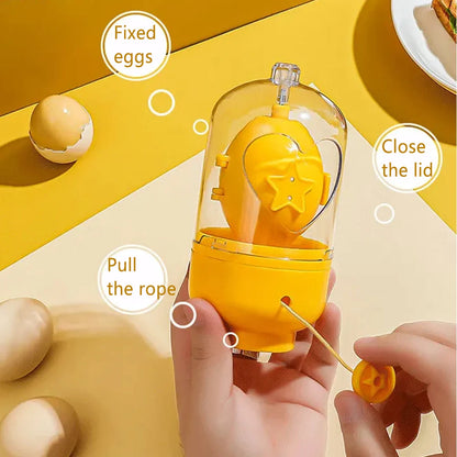 Egg Scrambler Hand Egg Shaker Mixer In-Shell Spinner by HitMyNeed
