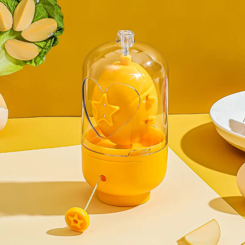 Egg Scrambler Hand Egg Shaker Mixer In-Shell Spinner by HitMyNeed