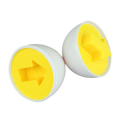 Egg Shape Matching Puzzle Toy Set 6pcs by HitMyNeed