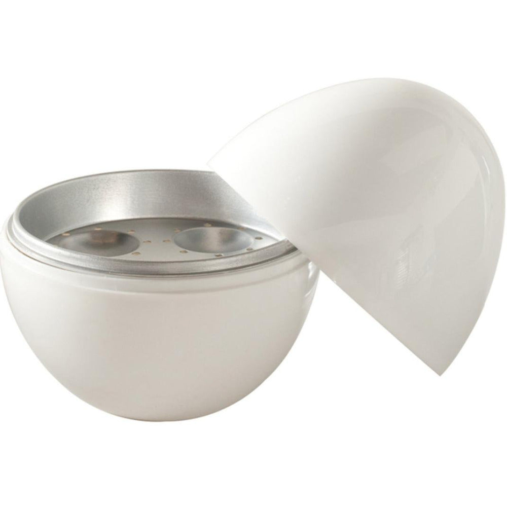 Egg Shape Microwave Egg Boiler for 4 Eggs by HitMyNeed