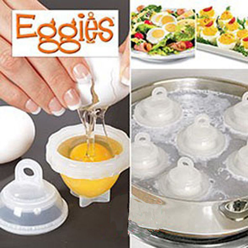 Eggies No-Shell Egg Cooker Set (7 pcs) by HitMyNeed
