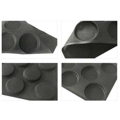 Eight Hole Silicone Hamburger Bun Pan by HitMyNeed