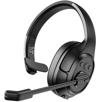 EKSA H1 Bluetooth Headset with ENC Mic, 30H Talktime by HitMyNeed