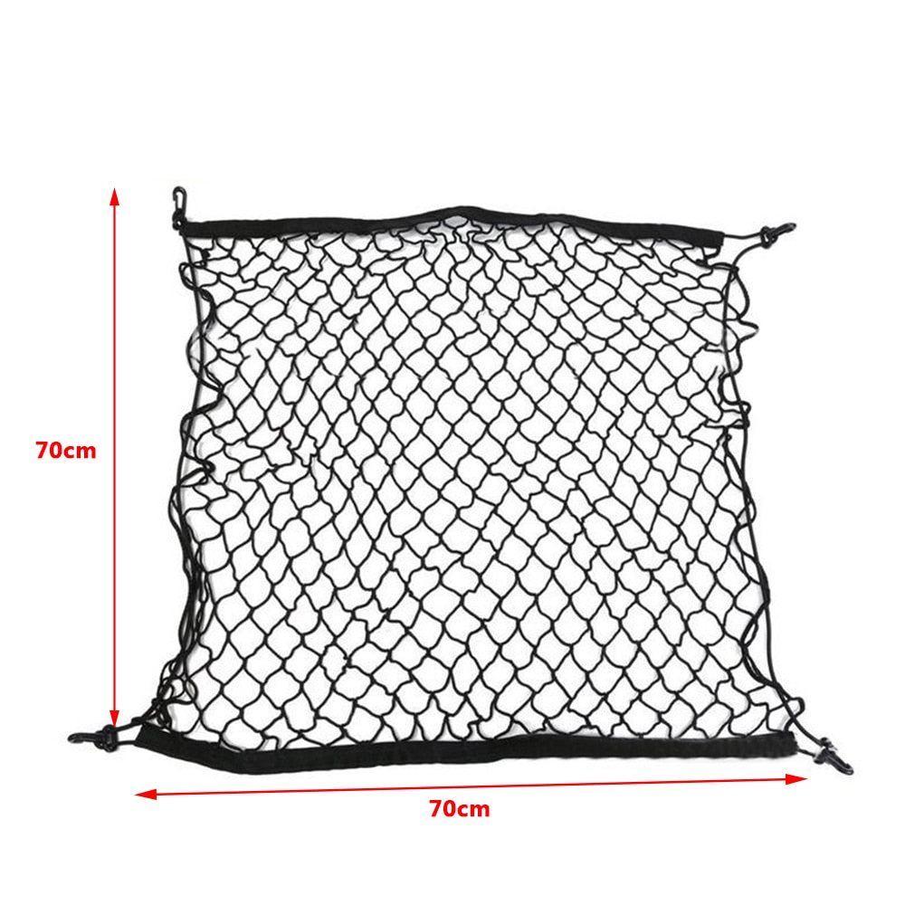 Elastic Cargo Net for Car Trunk Storage 70 x 70 cm by HitMyNeed