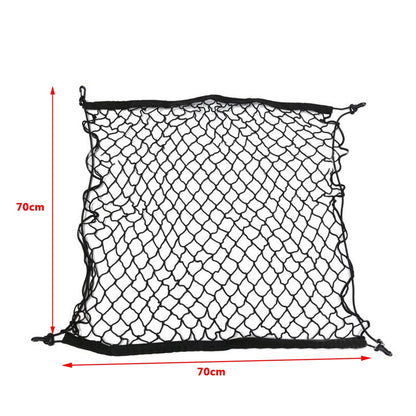 Elastic Cargo Net for Car Trunk Storage 70 x 70 cm by HitMyNeed