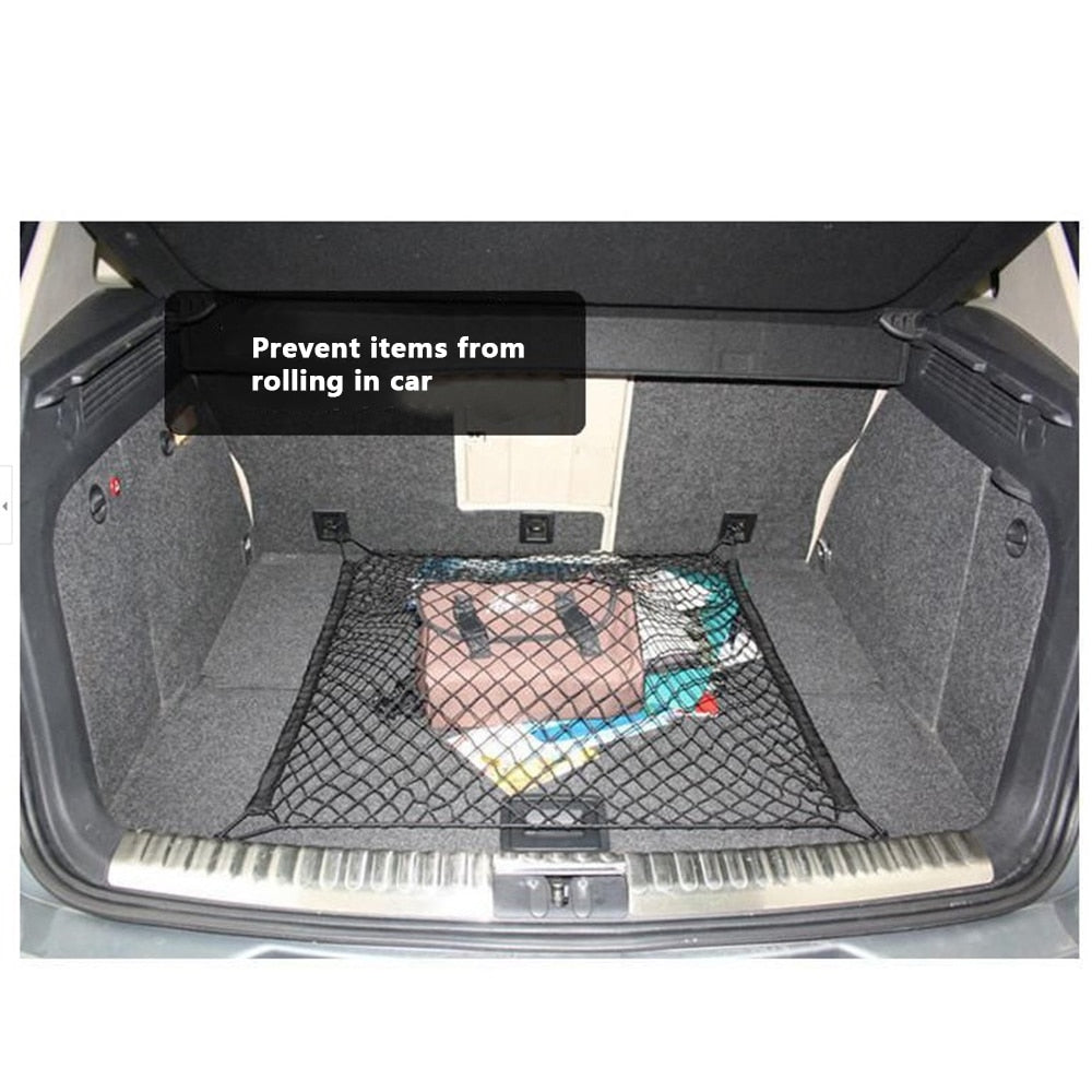 Elastic Cargo Net for Car Trunk Storage 70 x 70 cm by HitMyNeed