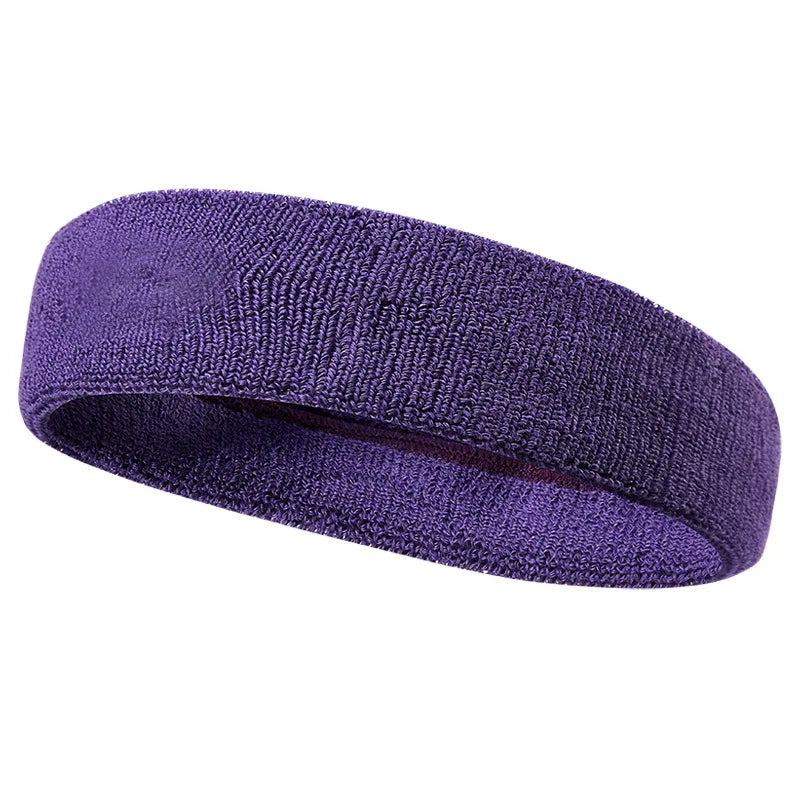 Elastic Cotton Sweat Absorbing Sports Headband 1.0 by HitMyNeed