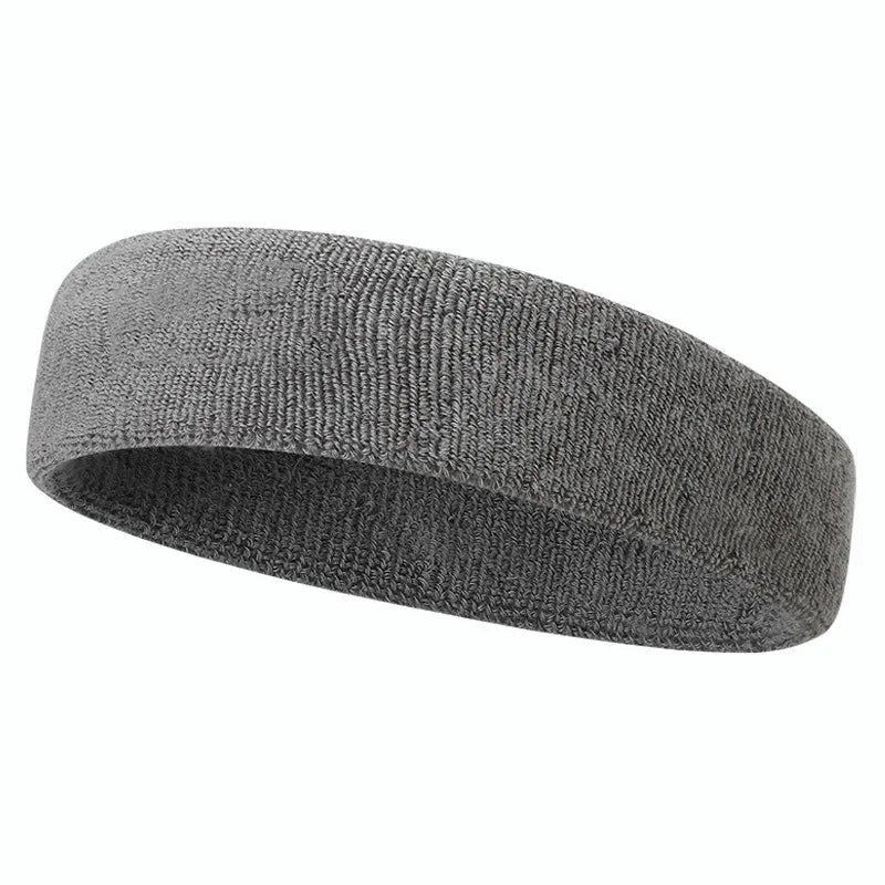 Elastic Cotton Sweat Absorbing Sports Headband 2.0 by HitMyNeed