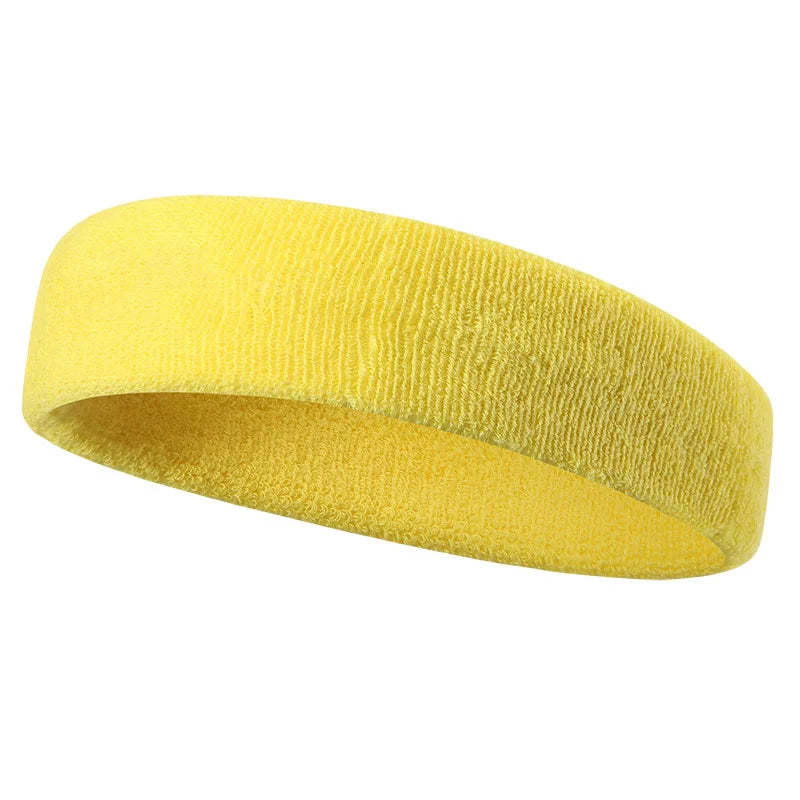 Elastic Cotton Sweat Absorbing Sports Headband 9.0 by HitMyNeed