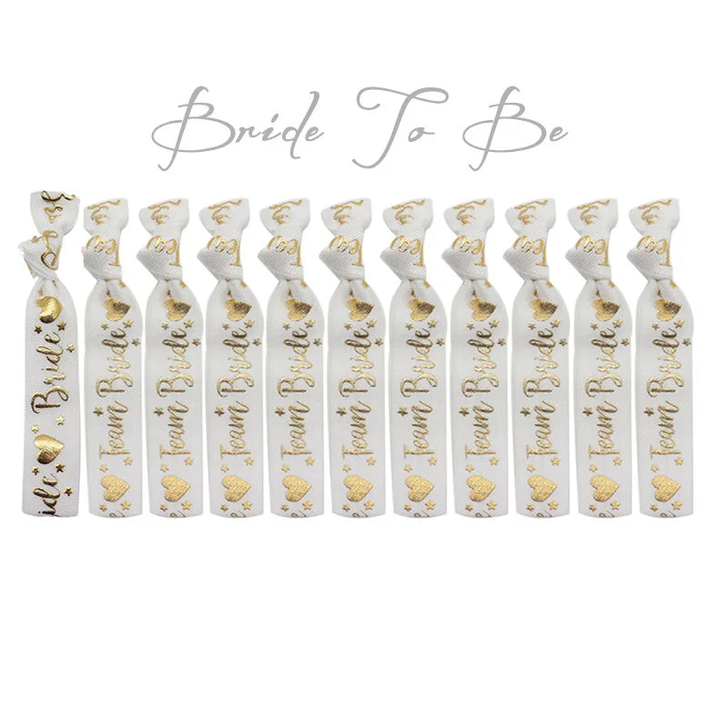 Elastic Hen Party Bracelets Set - 11-Pack colour-b by HitMyNeed
