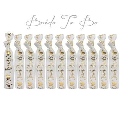Elastic Hen Party Bracelets Set - 11-Pack colour-b by HitMyNeed