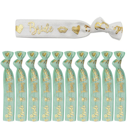 Elastic Hen Party Bracelets Set - 11-Pack colour-f by HitMyNeed