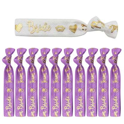 Elastic Hen Party Bracelets Set - 11-Pack colour-i by HitMyNeed