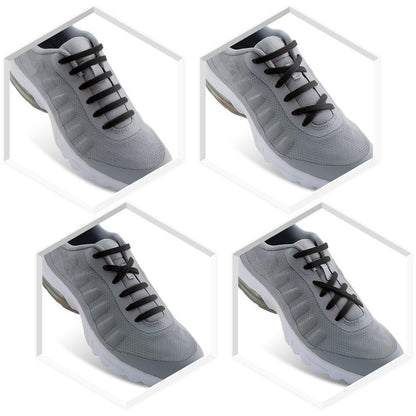 Elastic No-Tie Rubber Shoelaces (Set of 16) by HitMyNeed