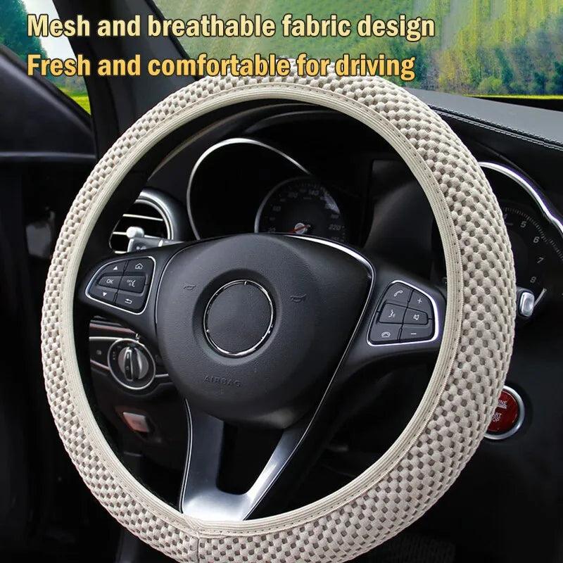 Elastic Non-Slip Universal Steering Wheel Cover by HitMyNeed