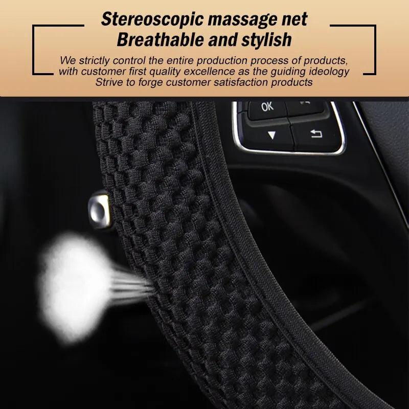 Elastic Non-Slip Universal Steering Wheel Cover by HitMyNeed