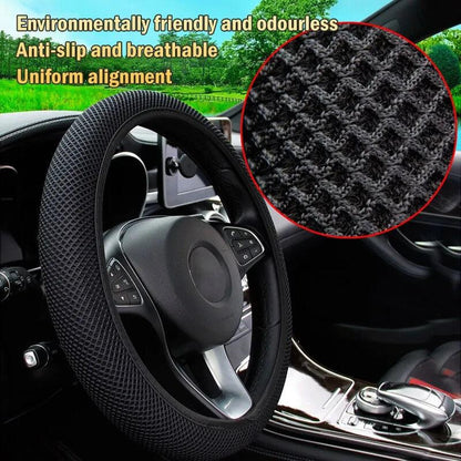 Elastic Non-Slip Universal Steering Wheel Cover by HitMyNeed