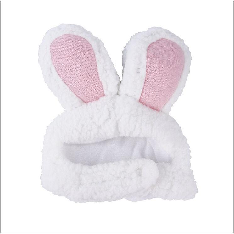 Elastic Plush Bunny Hat for Cats by HitMyNeed