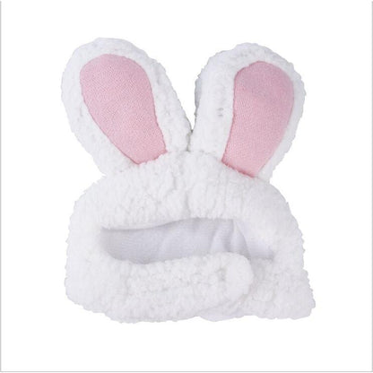 Elastic Plush Bunny Hat for Cats by HitMyNeed
