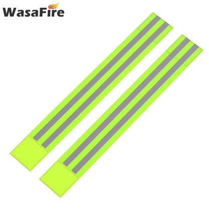 Elastic Reflective Arm Bands for Night Visibility (2pcs) by HitMyNeed